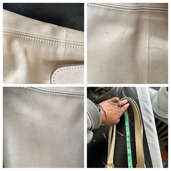 Vintage Coach Green light tan Soho Lightweight Buckle Bag #4157 - Picture 14 of 15